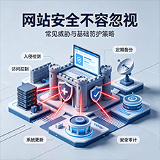 锦州建站-网站安全不容忽视:常见威胁与基础防护策略