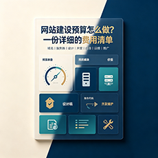 锦州建站-网站建设预算怎么做?一份详细的费用清单