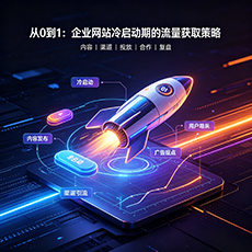 锦州建站-从0到1:企业网站冷启动期的流量获取策略