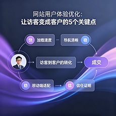凌海建站-网站用户体验优化：让访客变成客户的5个关键点
